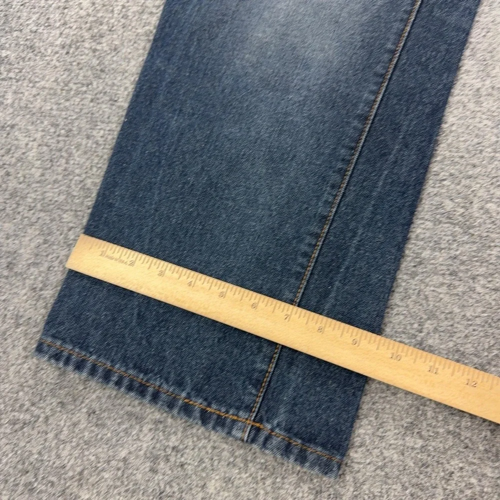 Ecko Unltd. Slim Straight‎ Jeans Mens 40x30 Blue Medium Wash Denim Pants Casual
